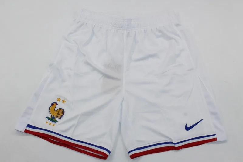 France 2024 Home Shorts White
