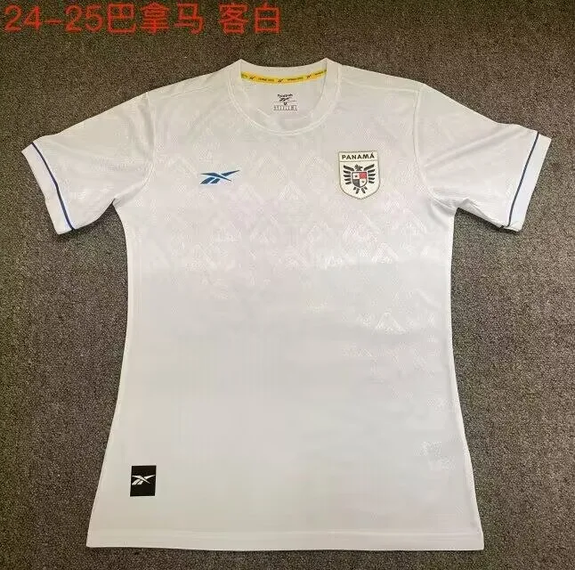 Panama 2024/25 Away Shirt Short Sleeve White — 2