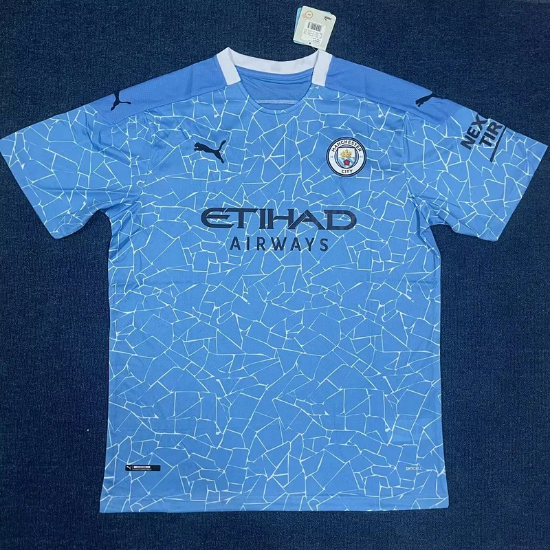 Manchester City 2020/21 Primera Equipación Camiseta — 2