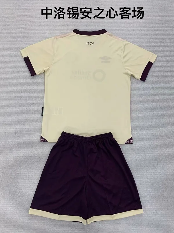 Heart of Midlothian 2024/25 Extérieur Ensemble Enfant — 2