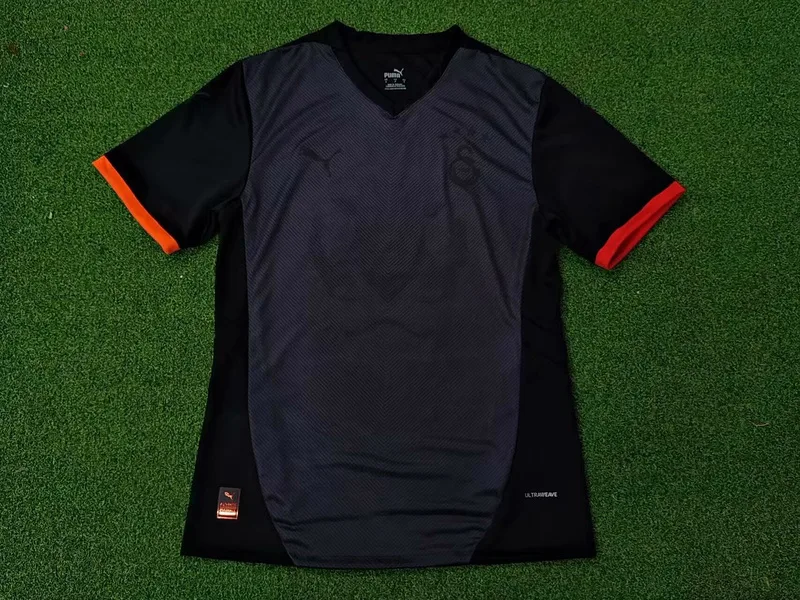Galatasaray 2025/26 Shirt Player Version Black — 2