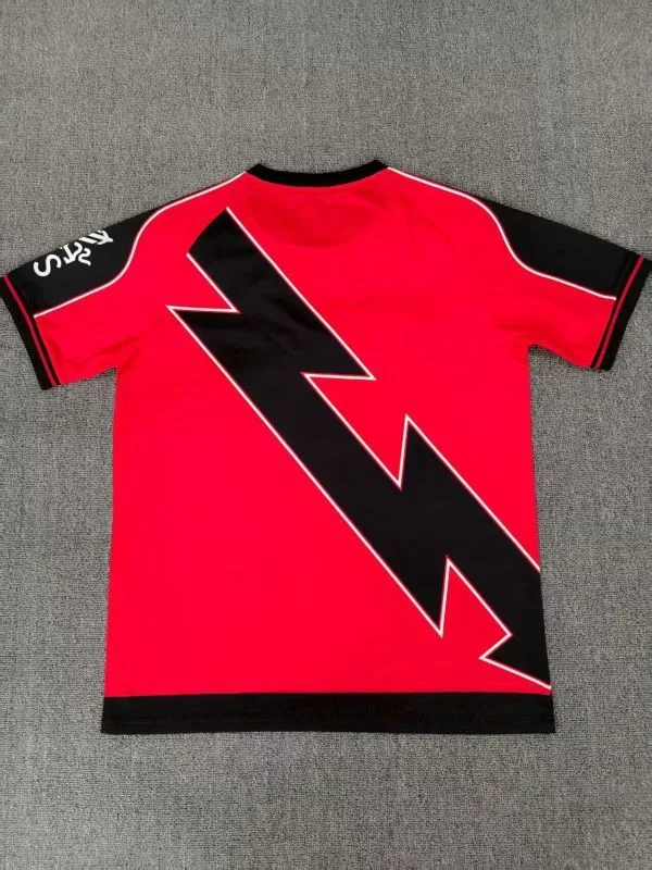 Rayo Vallecano 2025/26 Away Shirt Short Sleeve Red — 2