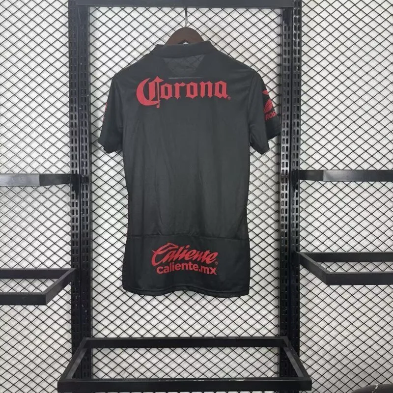 Toluca 2025/26 Third Women's Shirt Black