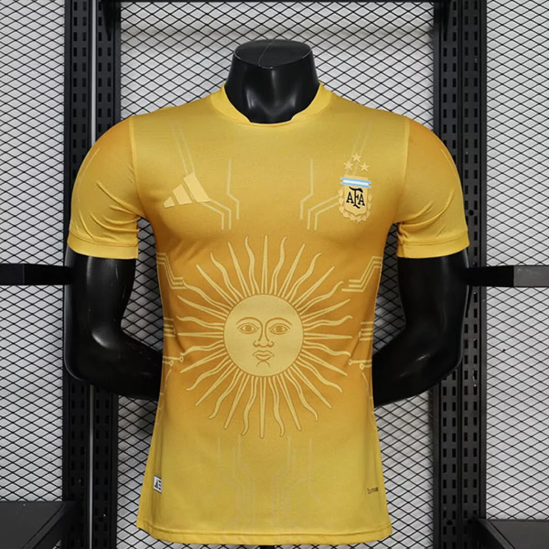 Argentina 2026/27 Shirt Player Version Special Edition Gold — 1