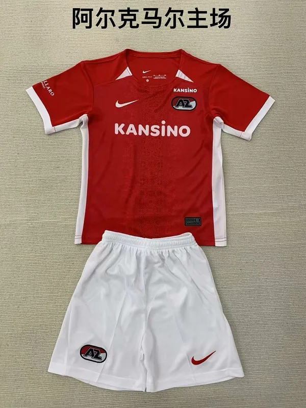 AZ Alkmaar 2024/25 Heim Set Kinder — 2