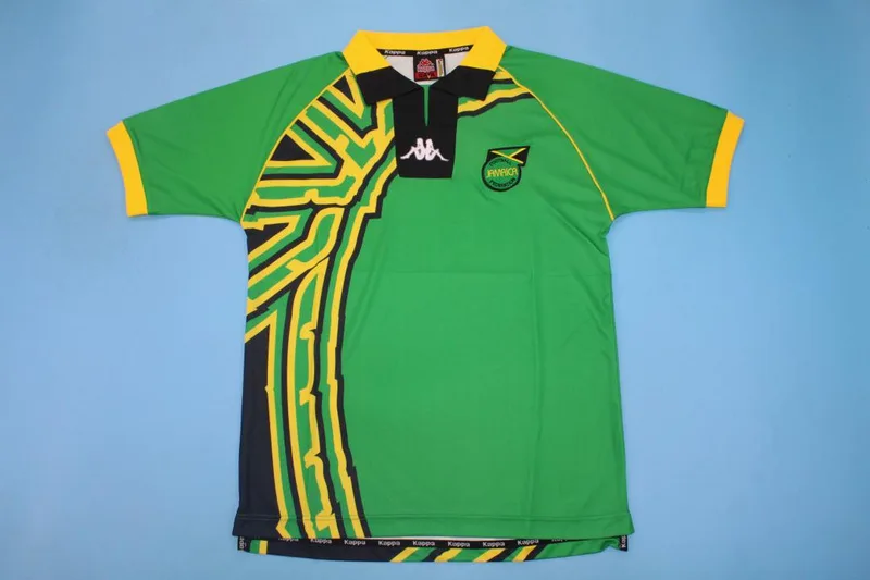 Jamaica 1998 Away Shirt Green