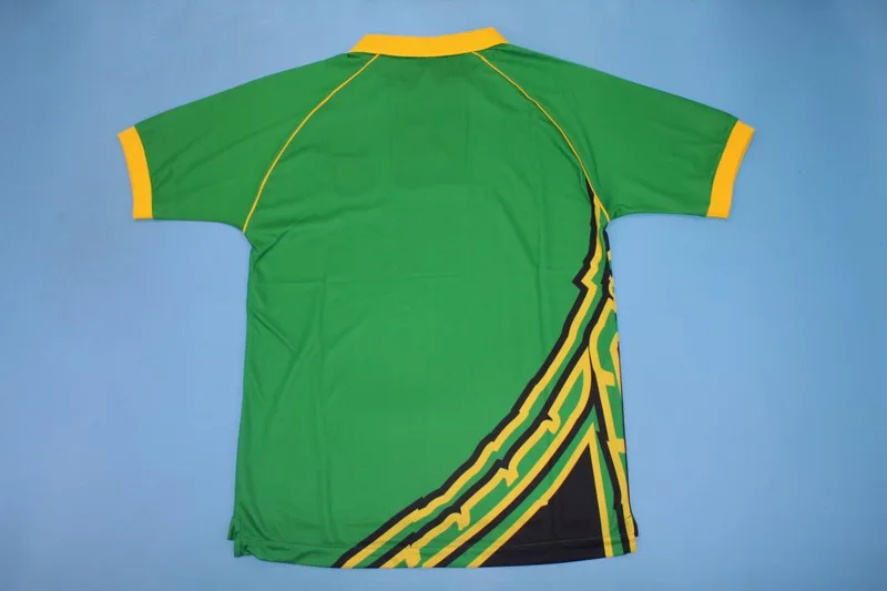 Jamaica 1998 Away Shirt Green — 2