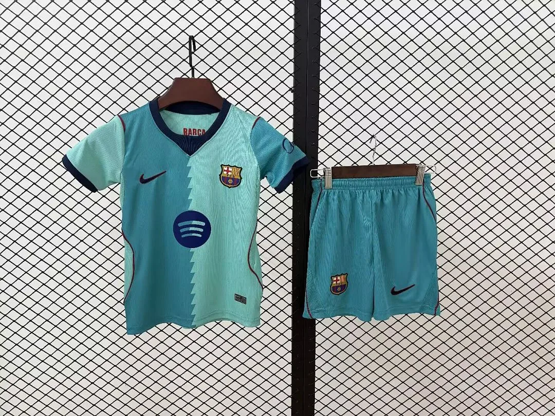 Barcelona 2026/27 Third Kids Kit — 2