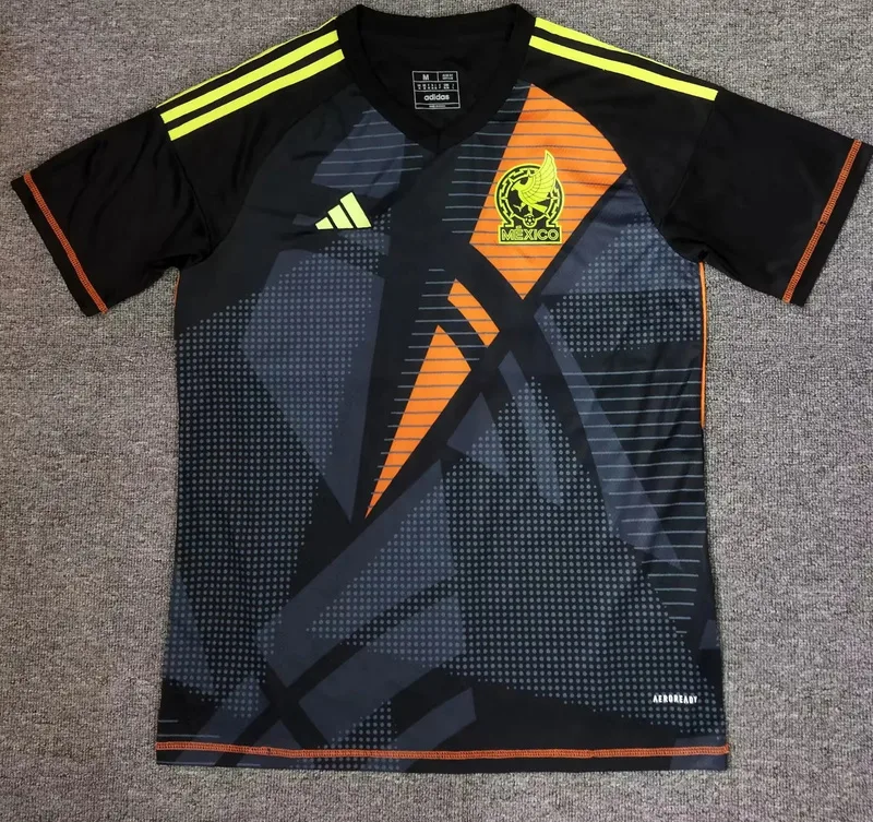 México 2024/25 de Portero Camiseta Black — 1