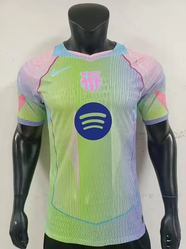 Barcelona 2025/26 Shirt Player Version Special Edition Green — 1