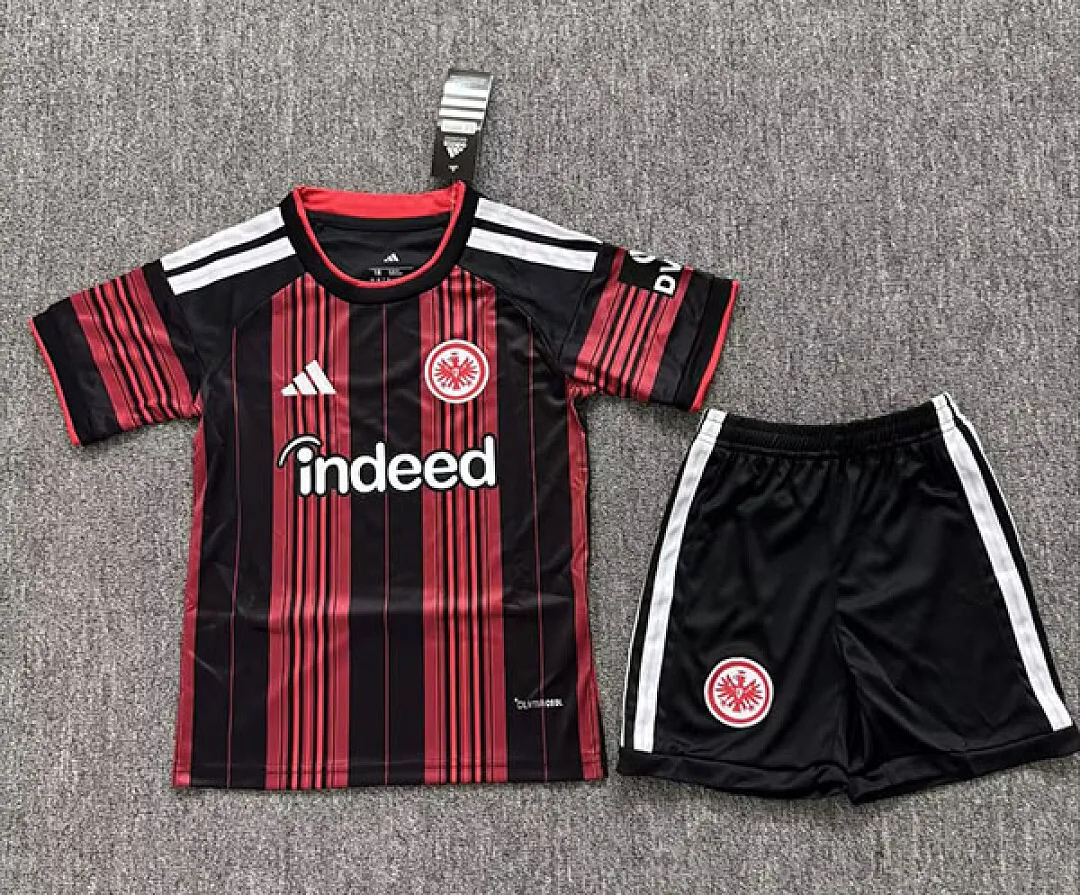Eintracht Frankfurt 2026/27 Home Kids Kit — 2