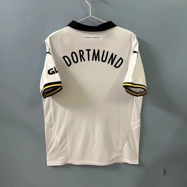 Borussia Dortmund 2024/25 Third Shirt Short Sleeve White — 1