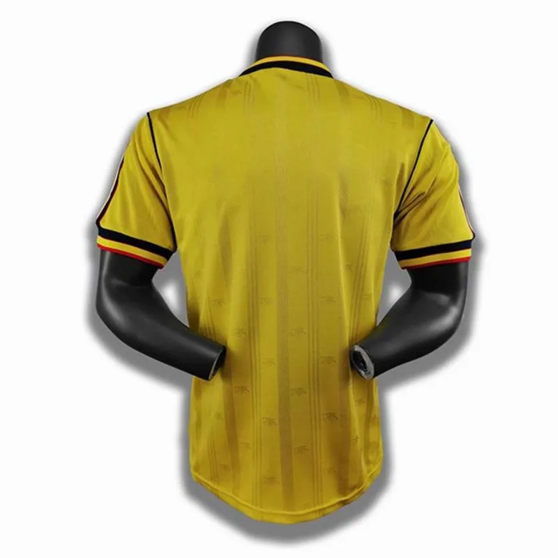 Arsenal 1986/87 Extérieur Maillot Yellow — 2