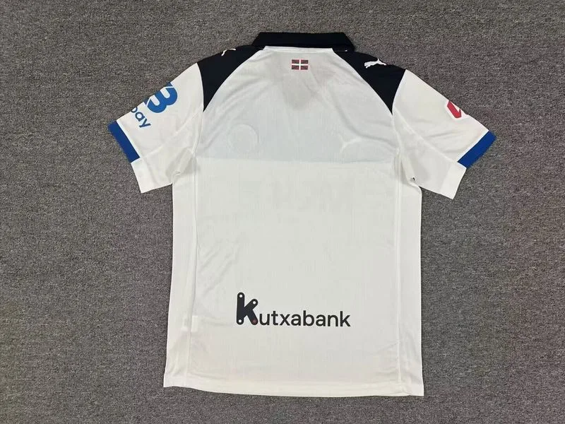 Deportivo Alavés 2025/26 Extérieur Maillot White