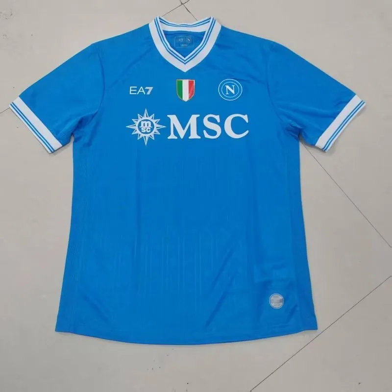 Napoli 2025/26 Primera Equipación Camiseta Versión Jugador — 1