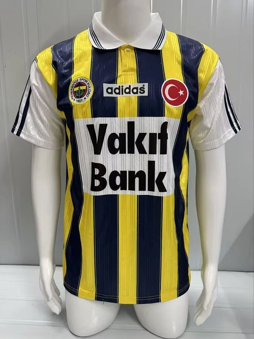 Fenerbahçe 1996/97 Primera Equipación Camiseta — 2