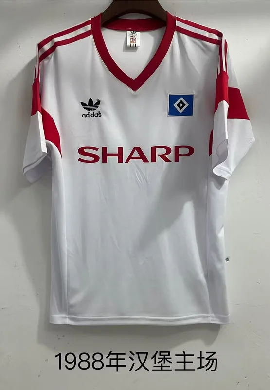 Hamburger SV 1988 Home Shirt — 2