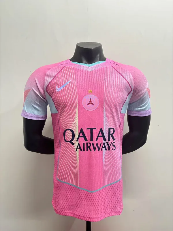 Paris Saint-Germain 2025/26 Camiseta Versión Jugador Edición Especial Pink