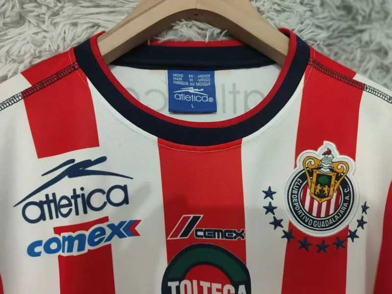 Chivas Guadalajara 2002/03 Home Shirt Long Sleeve
