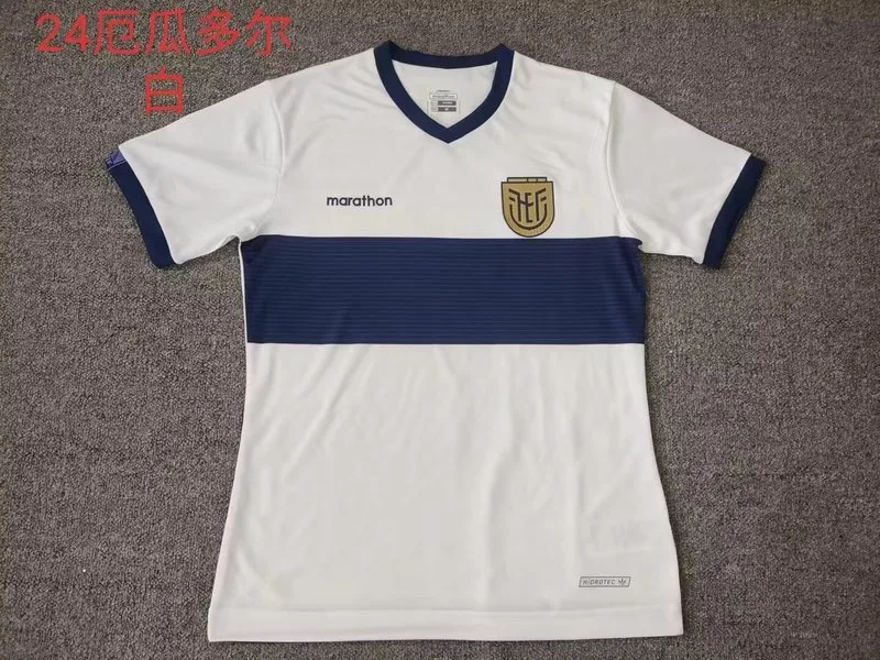 Ecuador 2024/25 Away Shirt Short Sleeve White — 2