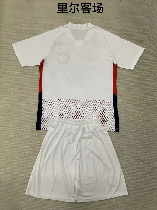 Lille 2024/25 Extérieur Ensemble Enfant White — 2