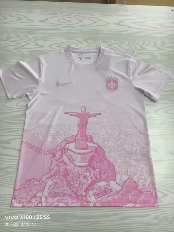 Brazil 2025/26 Shirt Special Edition Pink — 1
