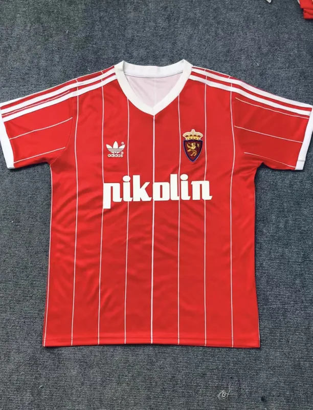 Real Zaragoza 1983/84 Auswärts Trikot — 2