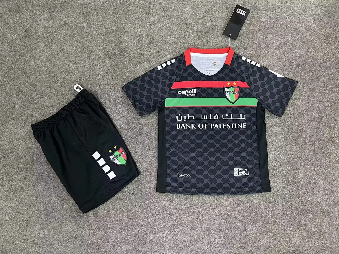 Palestino 2025/26 Away Kids Kit