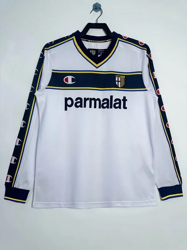 Parma 2002/03 Away Shirt Long Sleeve White