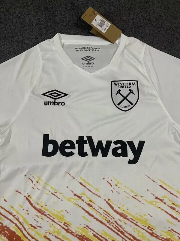 West Ham United 2022/23 Third Maillot White — 2