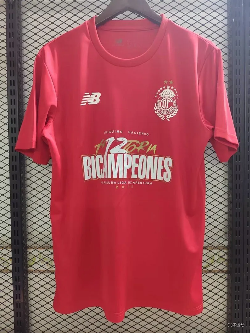 Toluca 2025/26 Shirt — 2