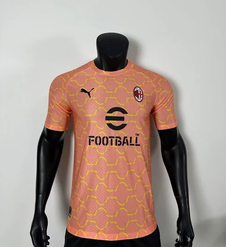 AC Milan 2025/26 Shirt Player Version Special Edition Pink