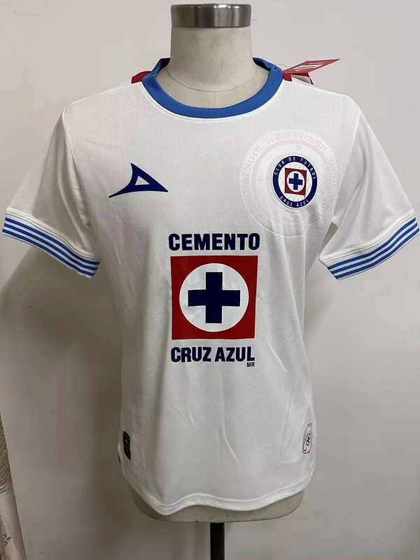 Cruz Azul 2024/25 Away Women's Shirt White — 1