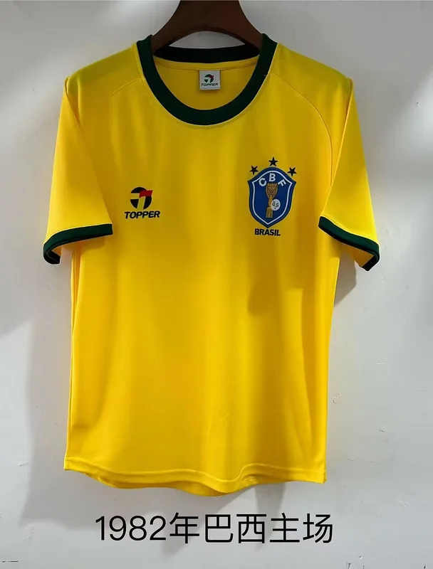 Brazil 1982 Home Shirt — 2