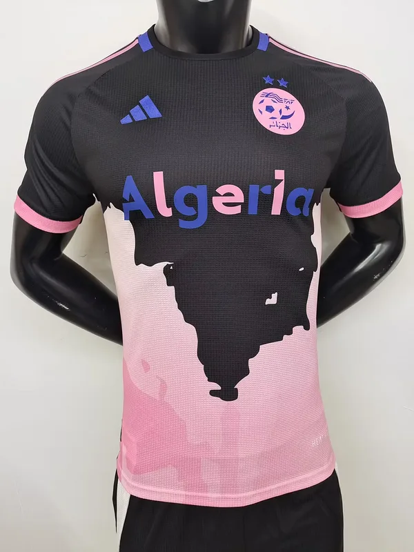 Algeria 2024/25 Shirt Player Version Black A30 — 1