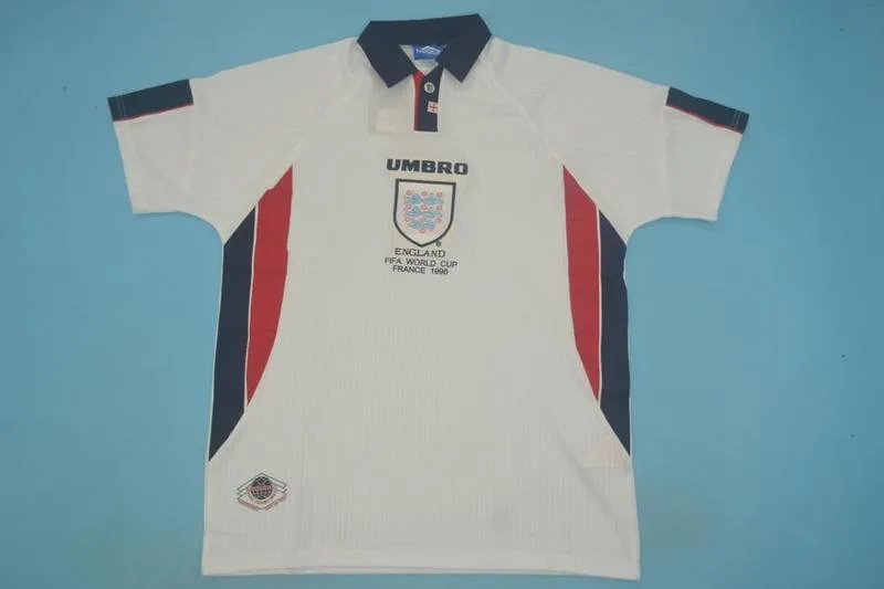 England 1998 Home Shirt — 2