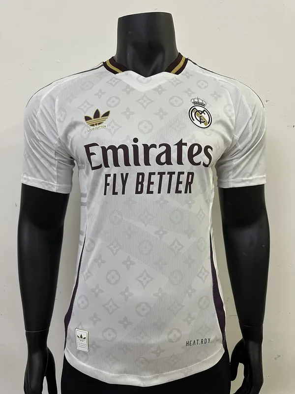 Real Madrid 2024 Maillot Version Joueur Édition Spéciale White 24 Lv