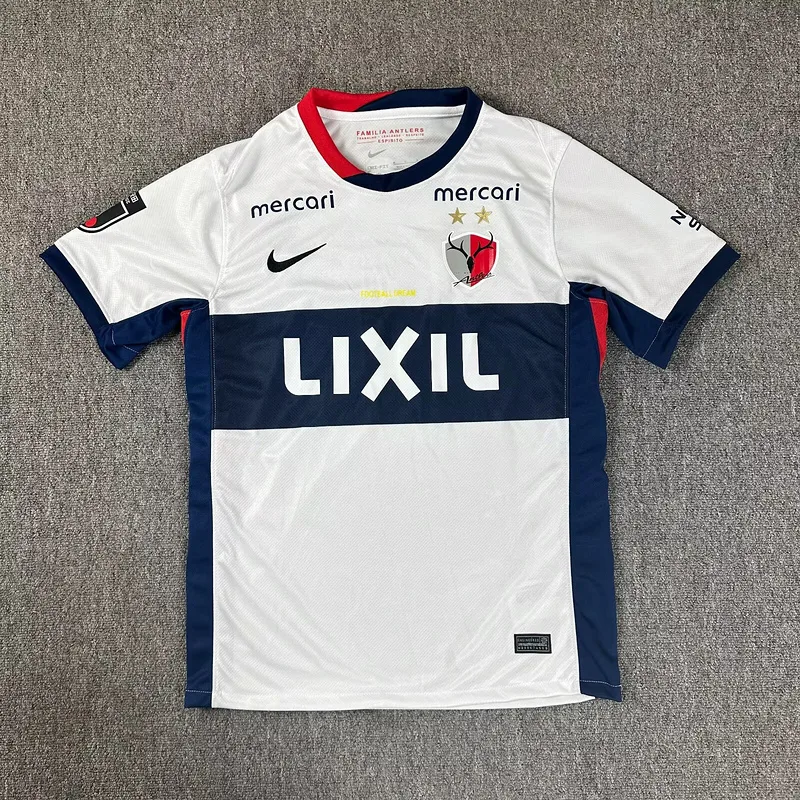 Kashima Antlers 2025/26 Extérieur Maillot Manches Courtes — 2