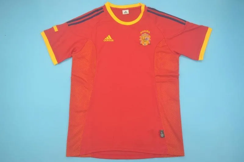 Spain 2002 Home Shirt