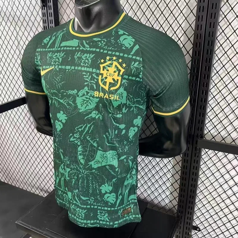 Brazil 2025/26 Shirt Player Version Special Edition Green — 1