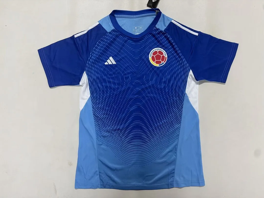 Colombia 2025/26 Goalkeeper Shirt Blue — 2