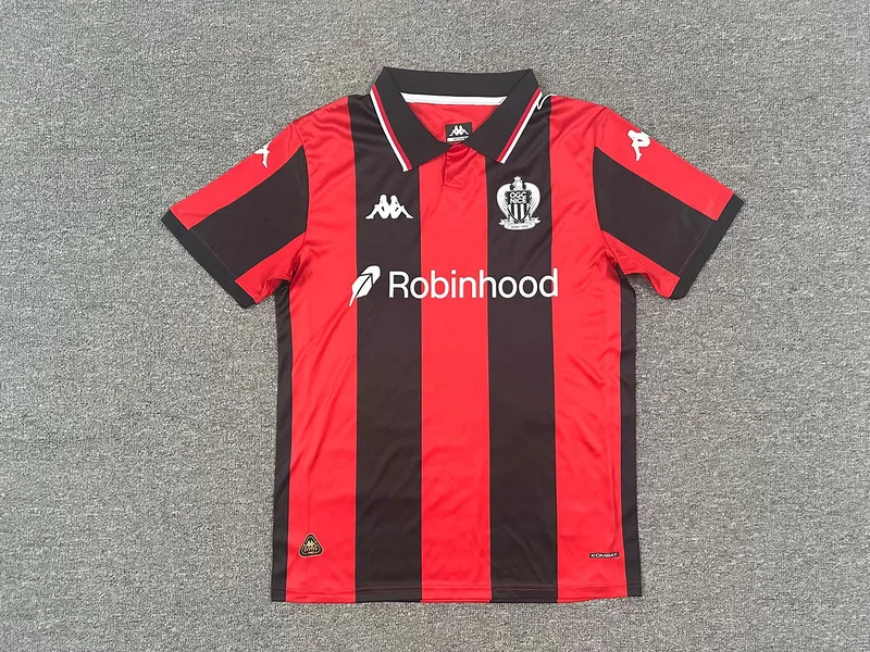 Nice 2025/26 Heim Trikot Kurzarm
