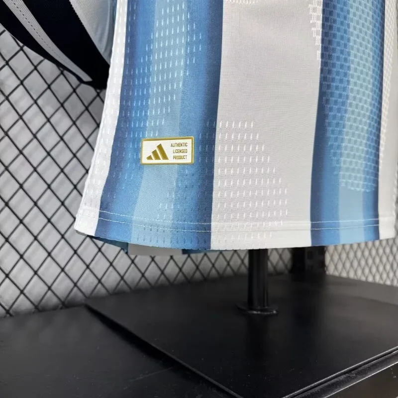 Argentinien 2026 Heim Trikot Langarm Spielerversion — 1