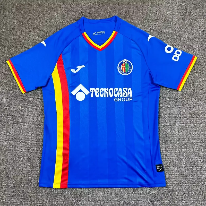 Getafe 2025/26 Primera Equipación Camiseta Manga Corta