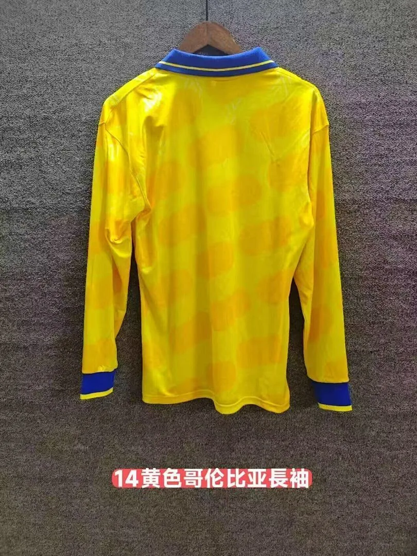 Kolumbien 1994 Heim Trikot Langarm