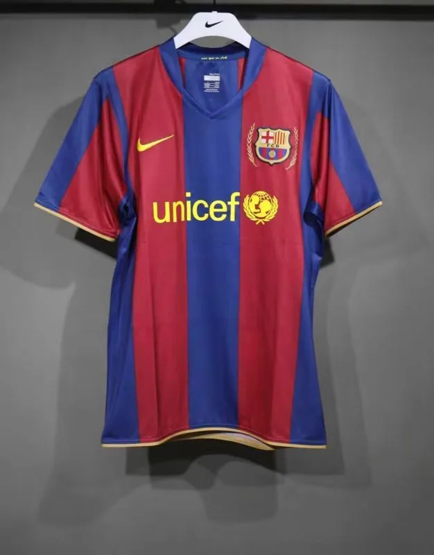 Barcelona 2007/08 Home Shirt Player Version — 1