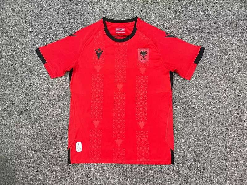 Albania 2024/25 Home Shirt Short Sleeve — 2