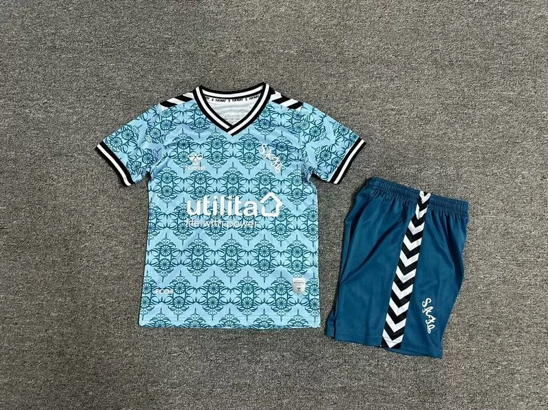 Sunderland 2024/25 Away Kids Kit White — 2