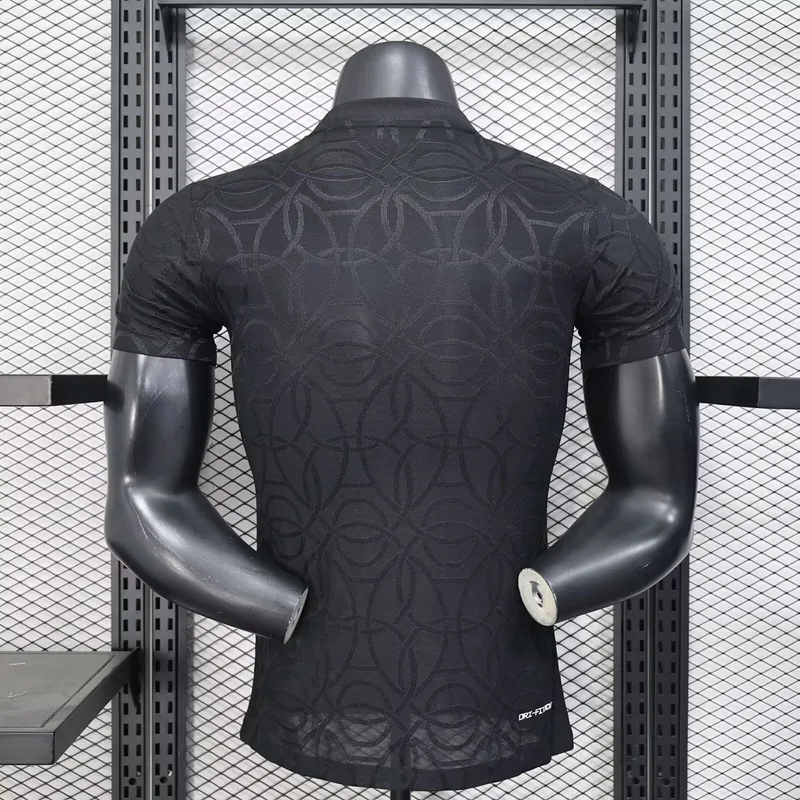 Paris Saint-Germain 2025/26 Camiseta Versión Jugador Edición Especial Black