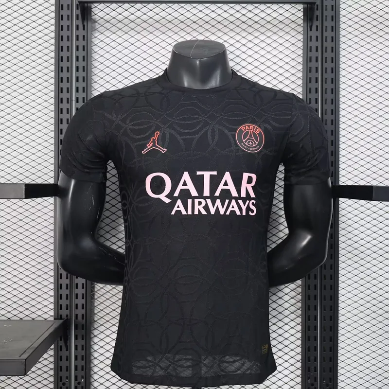 Paris Saint-Germain 2025/26 Camiseta Versión Jugador Edición Especial Black — 2